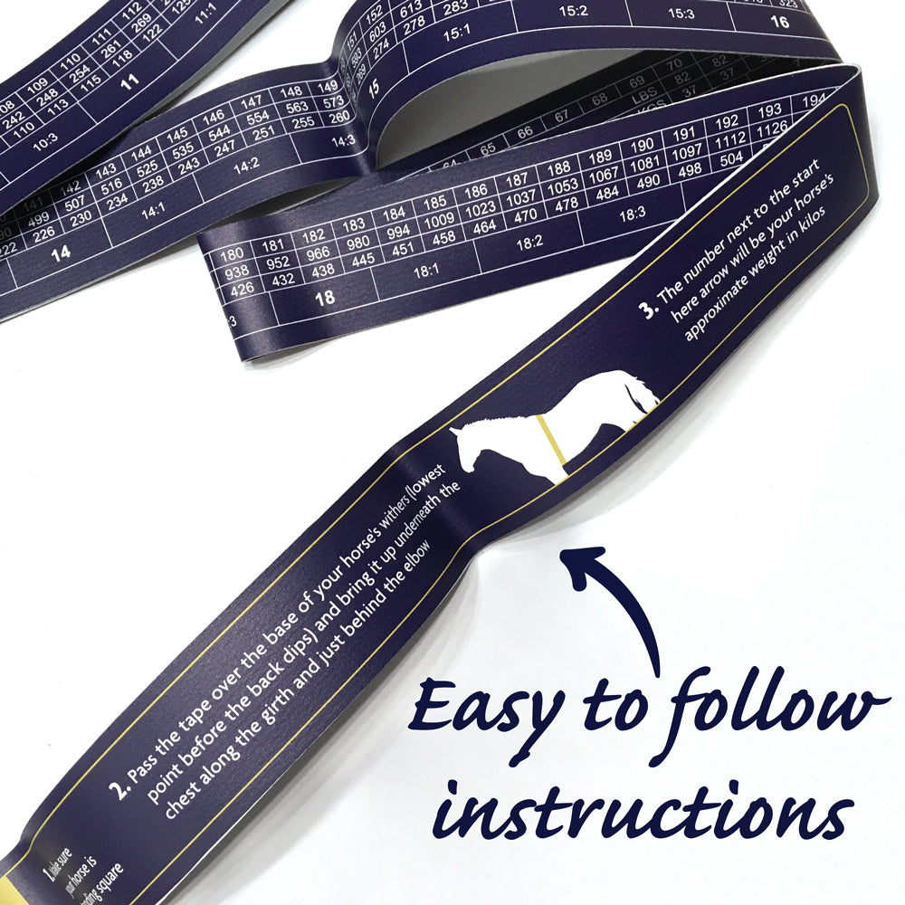 Weigh Tape Instructions